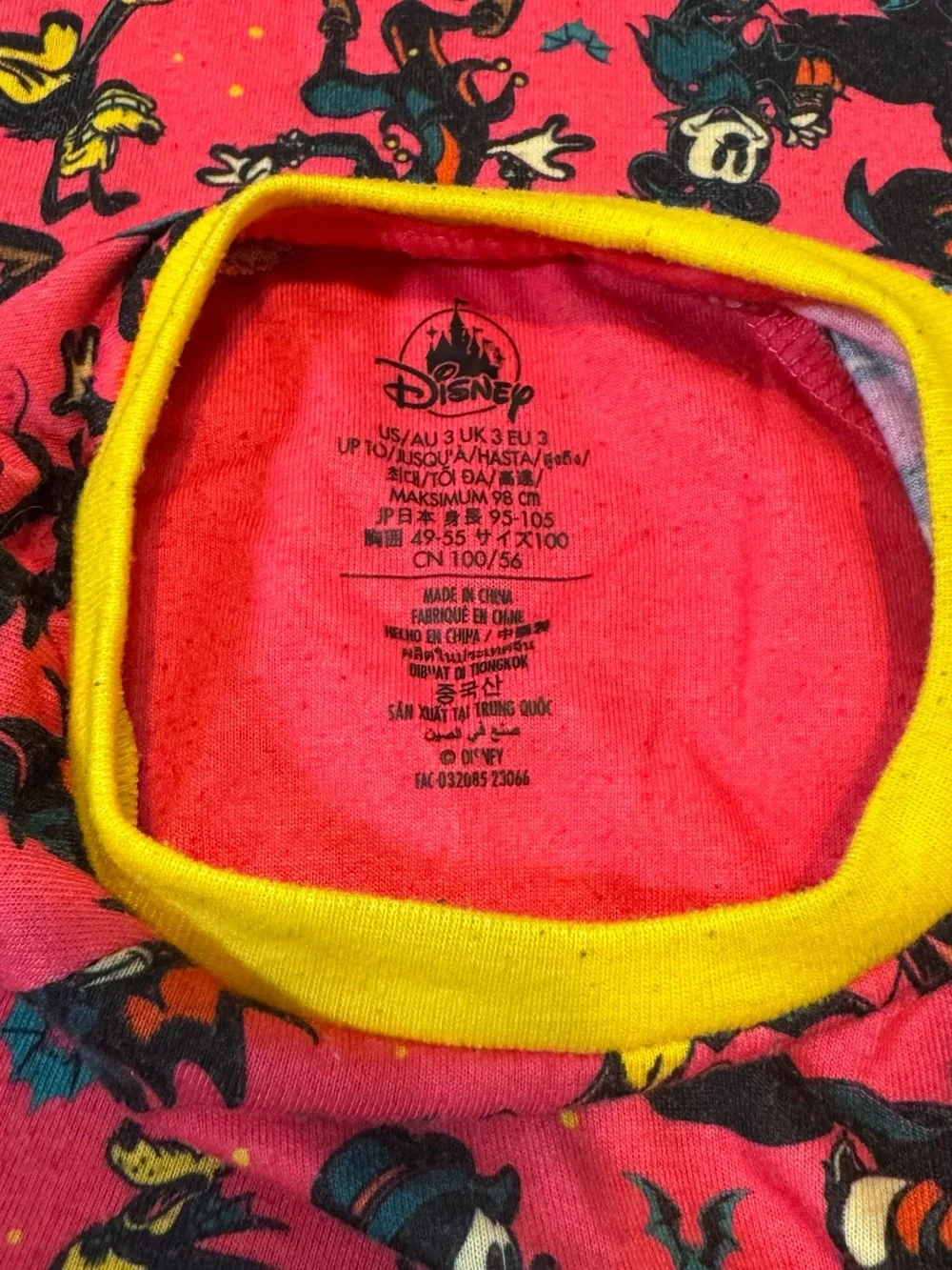 Disney vibrant pink